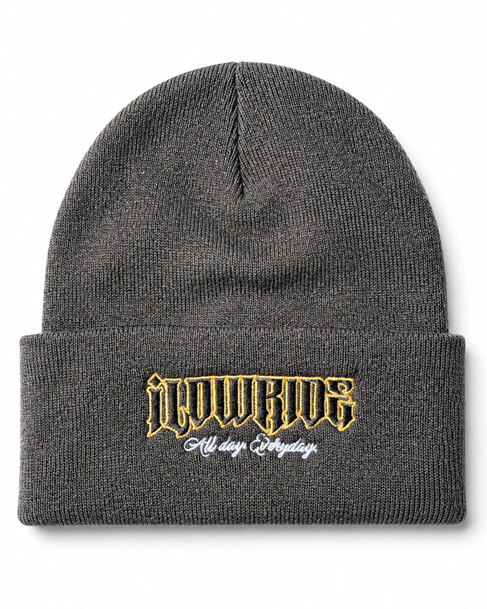 Lowride Gold Emblem Beanie