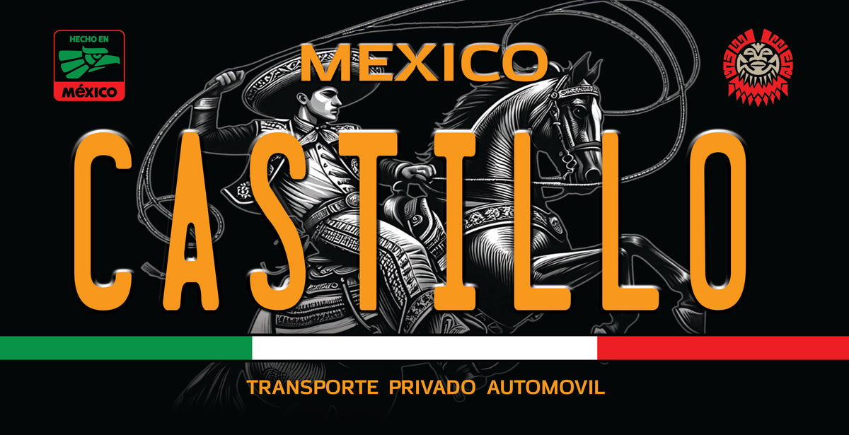 Castillo Last Name Plate