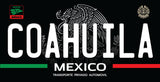 Mexico State Novelty License Plate – 12" × 6" Aluminum