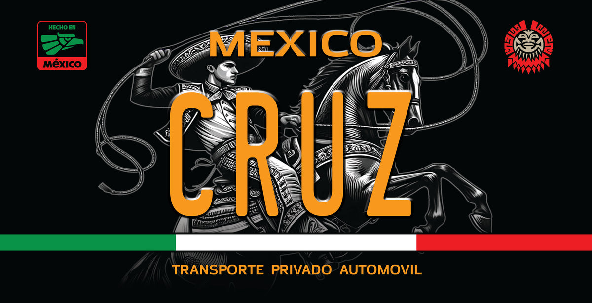 Cruz Last Name Plate