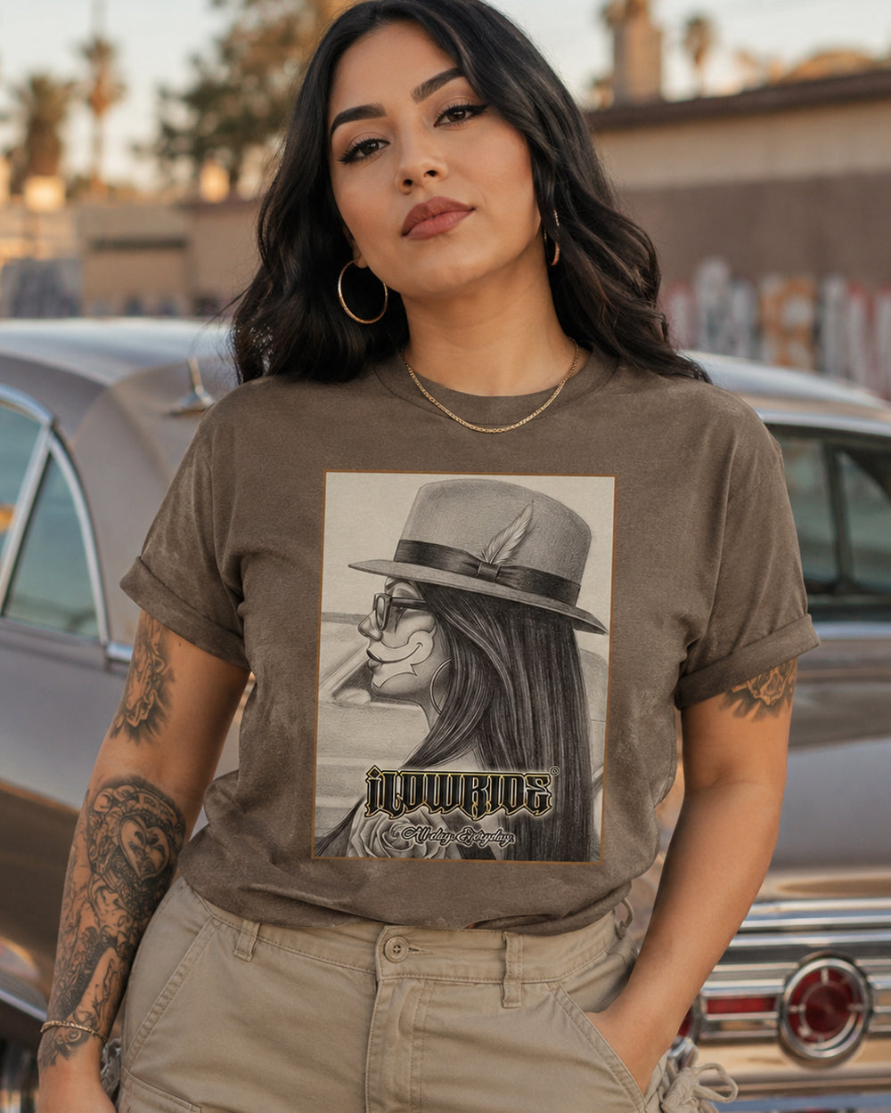 Clown Latina Graphic Tee