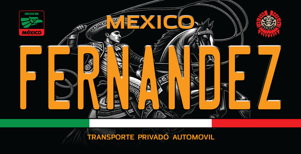 Fernandez Last Name Plate