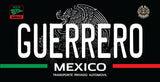 Mexico State Novelty License Plate – 12" × 6" Aluminum