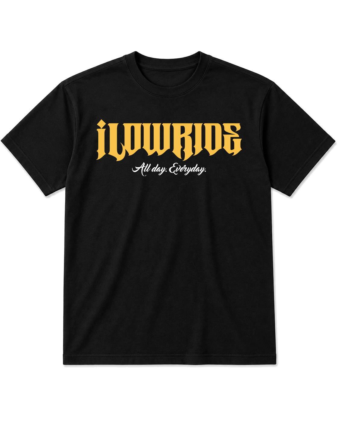 iLowRide Black Tee