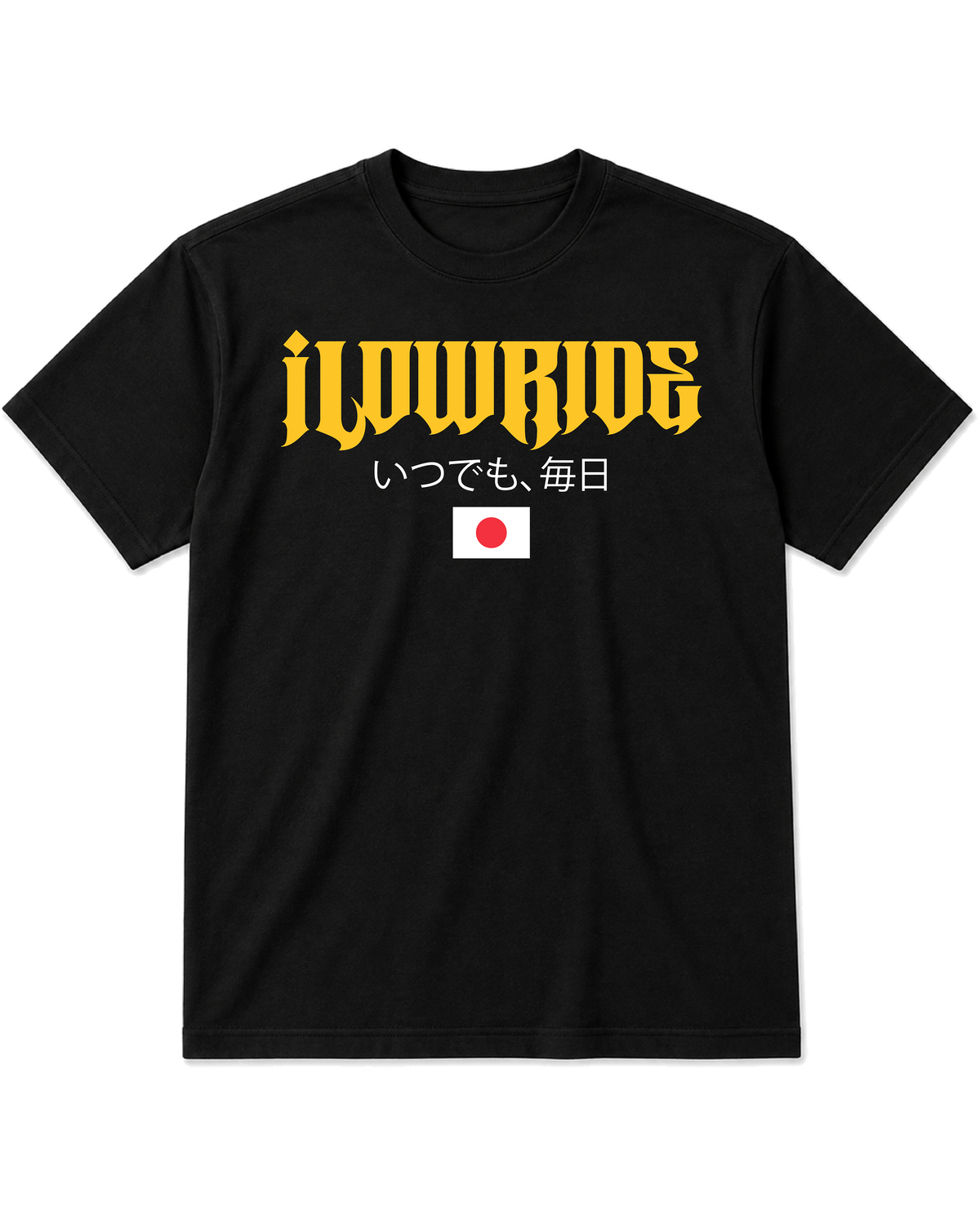 iLowRide Japan Black Tee