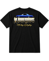 iLowRide Black Tee 1965 Blue Rivera