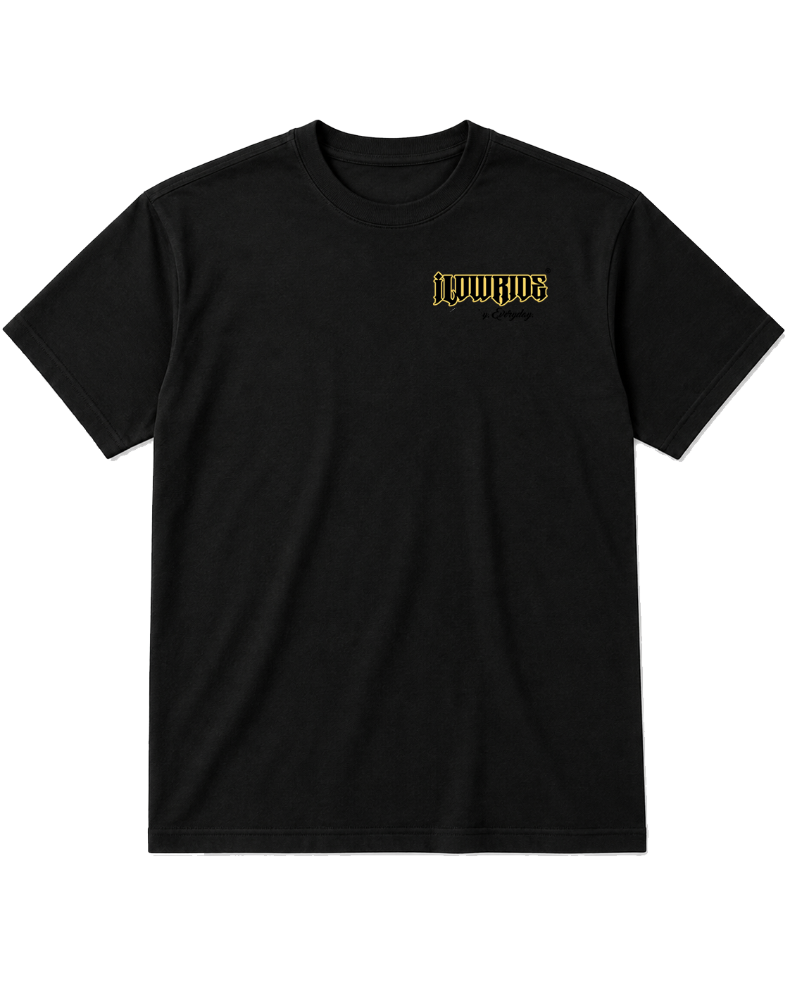 iLowRide Black Tee 1972 Green Monte Carlo