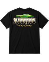 iLowRide Black Tee 1972 Green Monte Carlo