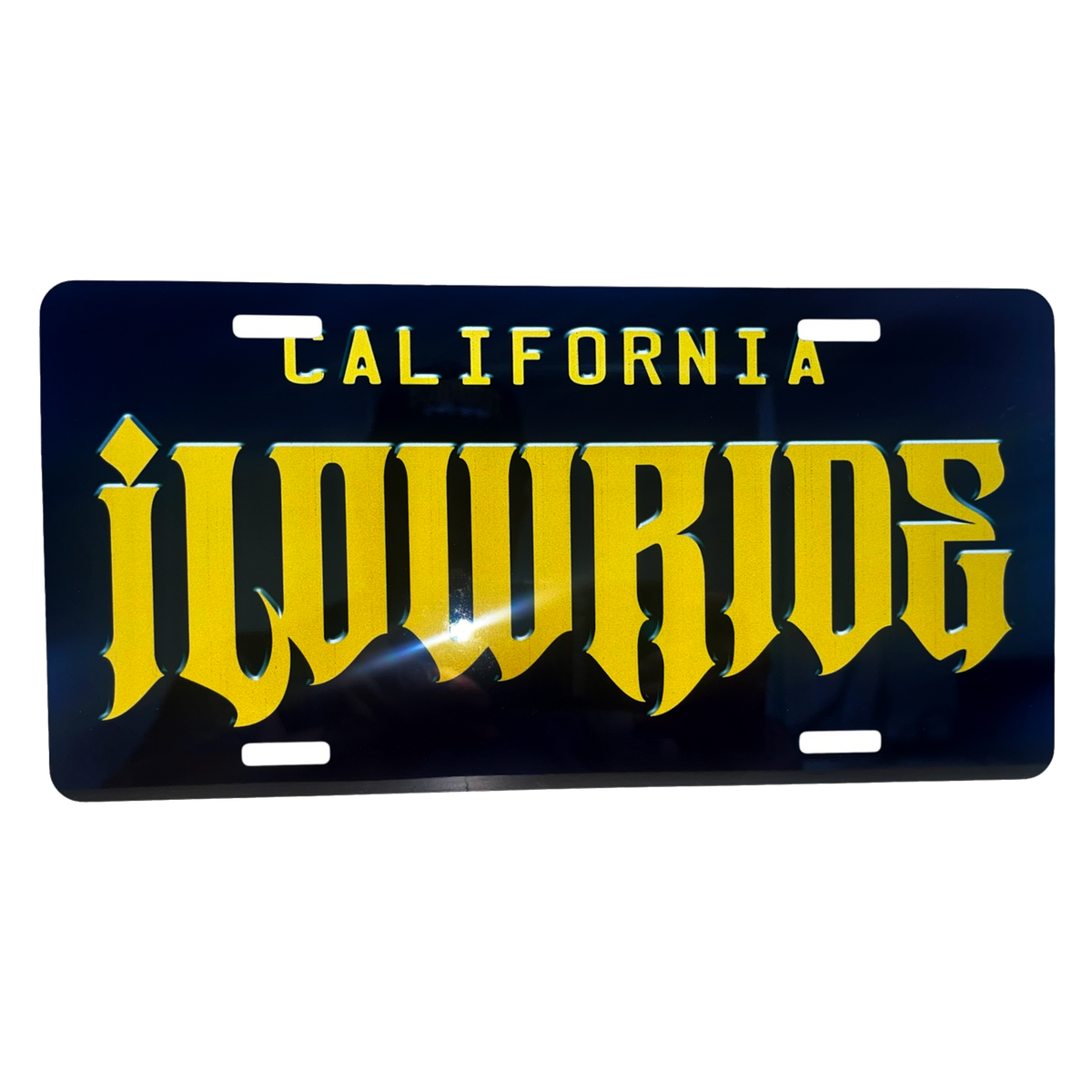 iLowRide Classic License Plate