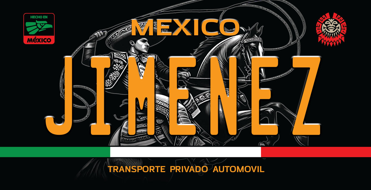 Jimenez Last Name Plate by iLowRide