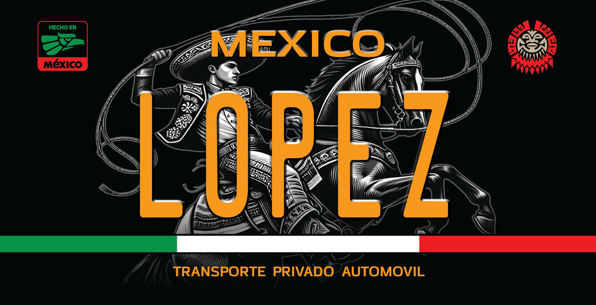 Lopez Last Name Plate by iLowRide