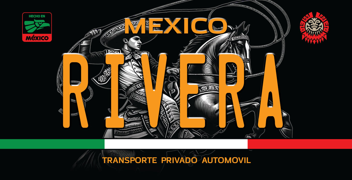 Rivera Last Name Plate by iLowRide