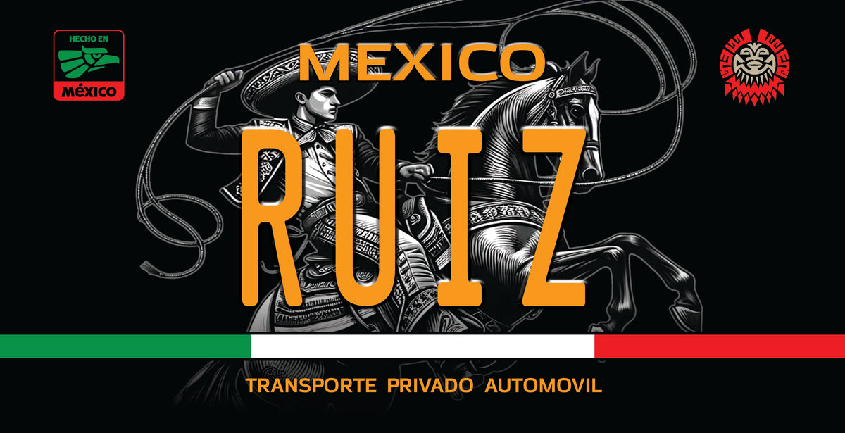 Ruiz Last Name Plate by iLowRide