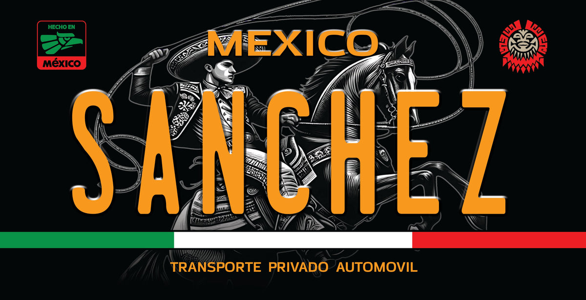 Sanchez Last Name Plate by iLowRide