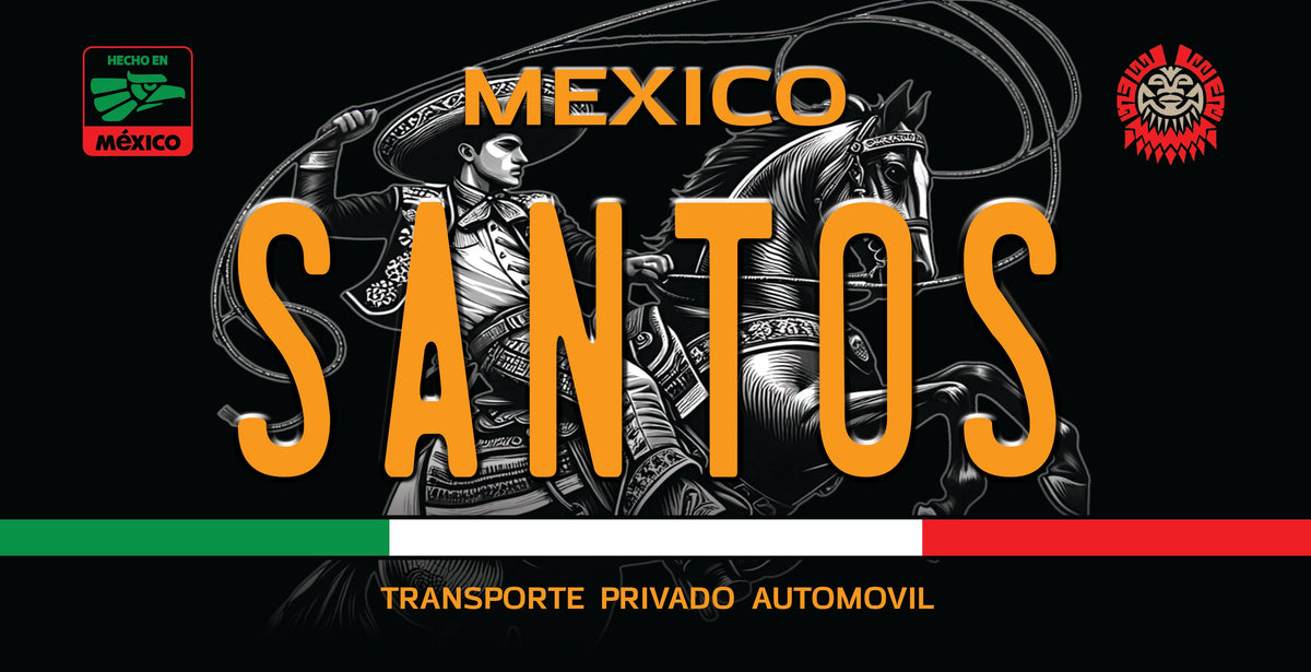Santos Last Name Plate by iLowRide